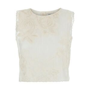 Dream Catcher Women T-Shirt 'Rebecca' With Round Neck In White Women